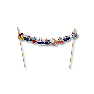 Boat Cake Banner