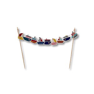 Boat Cake Banner