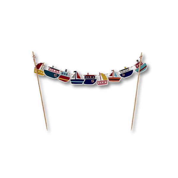 Boat Cake Banner