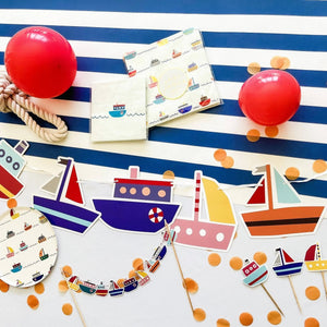 Boat Cake Banner