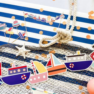 Boat Cupcake Toppers (8pcs)