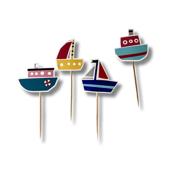 Boat Cupcake Toppers (8pcs)