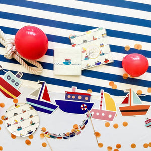 Boat Napkins Disposable Paper Napkins (16pcs)