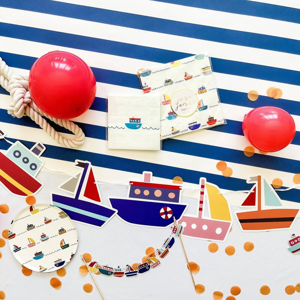 Boat Napkins Disposable Paper Napkins (16pcs)