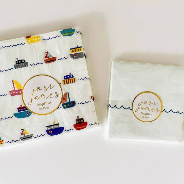 Boat Napkins Disposable Paper Napkins (16pcs)
