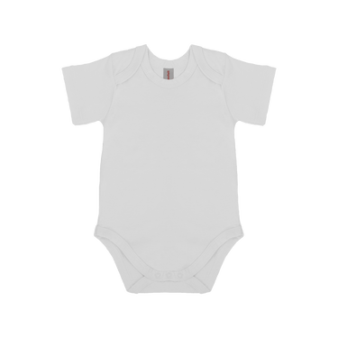 Short sleeve baby bodysuit one piece in soft fabric, perfect for comfort and style. Ideal for everyday wear.