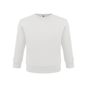 Unisex toddler sweatshirt in soft cotton, Bonita style, shown from angle 4 for a cozy, stylish look.