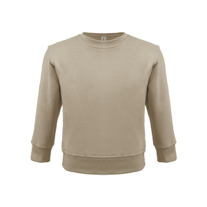 Unisex toddler sweatshirt in soft cotton, Bonita style, shown from angle 5, perfect for cozy comfort.