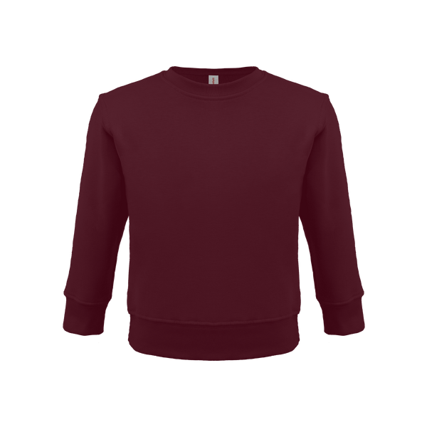 Unisex toddler sweatshirt in soft cotton, showcasing Bonita's stylish design from angle 7. Perfect for comfort and play!