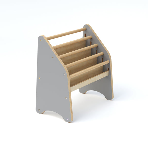 Wooden Montessori Bookshelf Natural