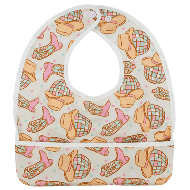 Boot Scootin' Booty - The Flip Bib - MOOGCO Baby