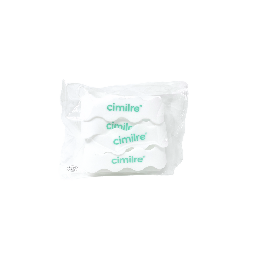 Reusable bottle band labels for easy identification and organization during feeding and nursing.