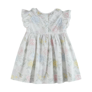 Bouquet Floral Ruffle Dress
