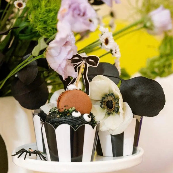 Bows & Boos Halloween Cupcake Toppers
