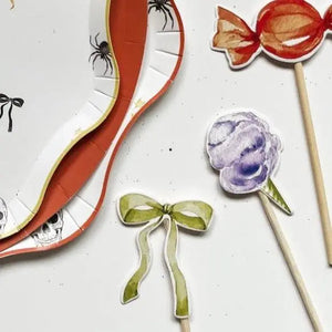 Bows & Boos Halloween Cupcake Toppers