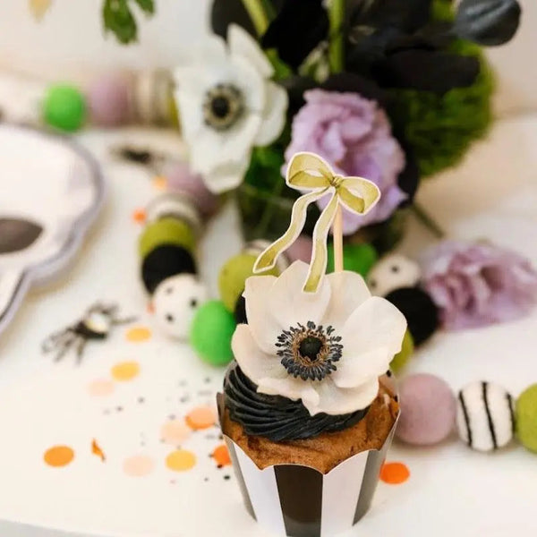 Bows & Boos Halloween Cupcake Toppers