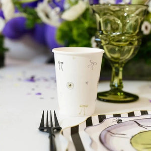 Bows & Boos Halloween Patterned Cups (12pcs)