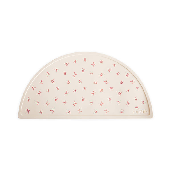 Mushie Silicone Placemat Food-Grade Silicone Soft Colors