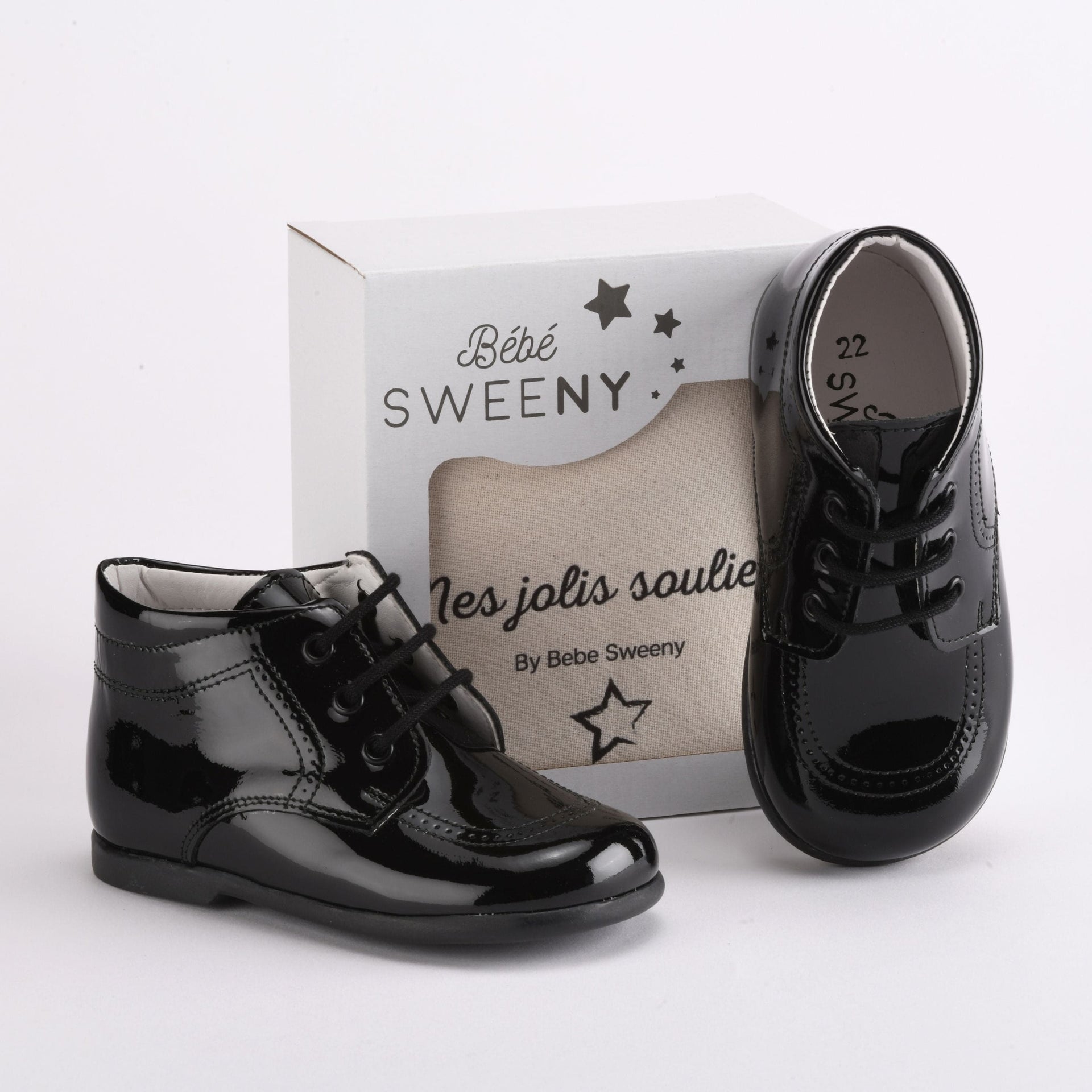 Patent Leather Walker Shoes