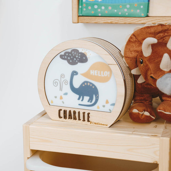 Boy Dinosaur Night Light