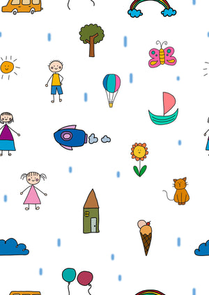 Boy & Girl Kids Printed Canopy