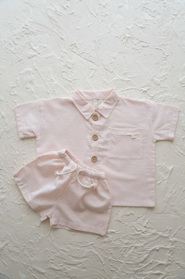 Boy Shirt-Short Set