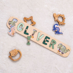 Boy Dinosaur Name Puzzle