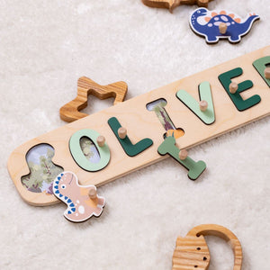 Boy Dinosaur Name Puzzle