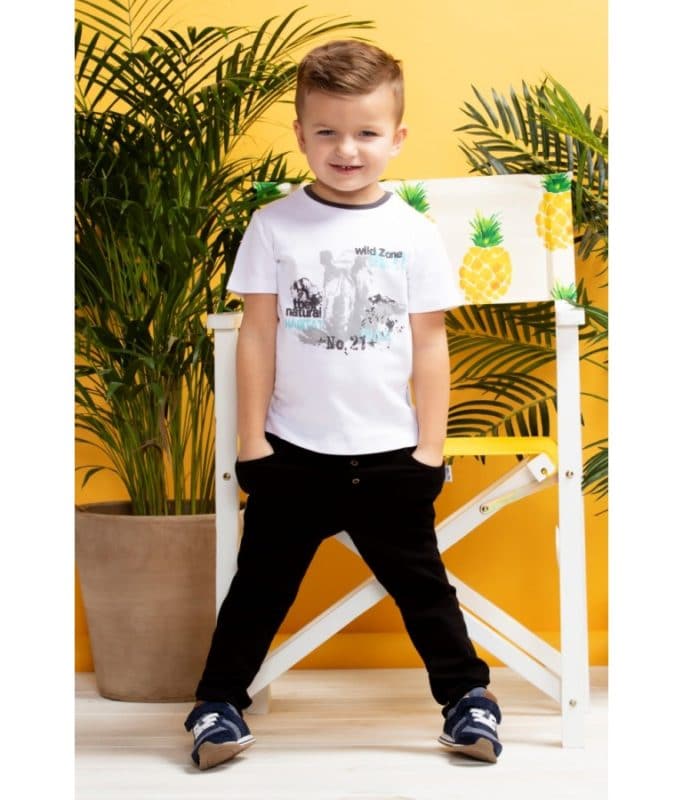Boys Play Ready Straight Pants in a stylish design, perfect for active toddlers.