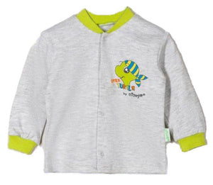 Boys Top Turtle Button Down