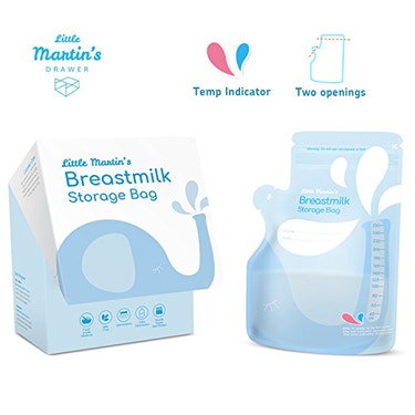 Little Martin's Breast Milk Storage Bags - 60 pcs - MOOGCO Baby