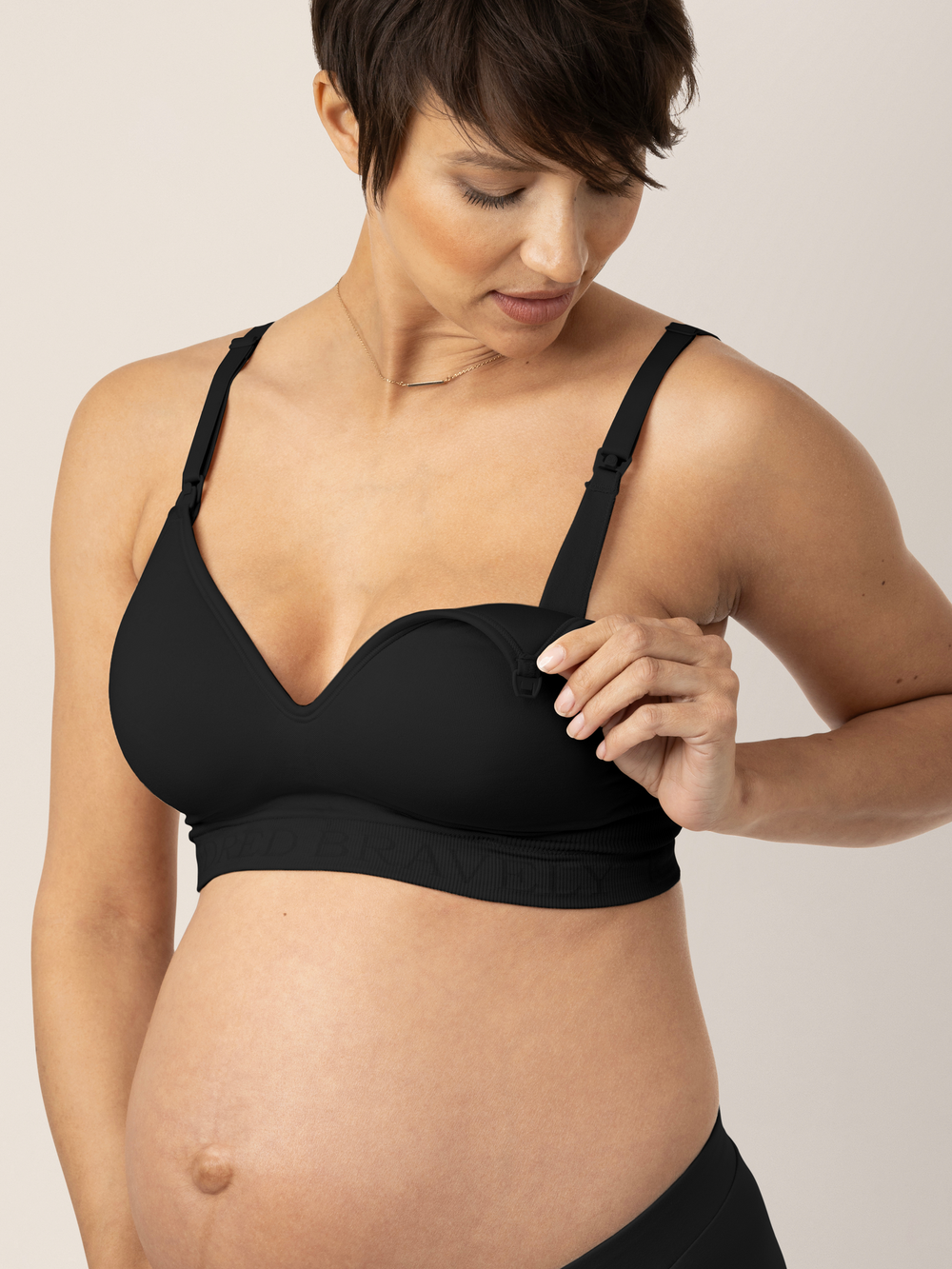 Signature Sublime® Contour Maternity & Nursing Bra | Black - MOOGCO Baby