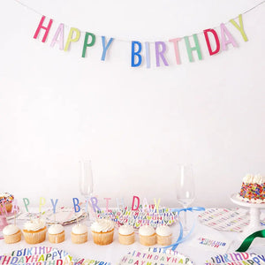 Bright Happy Birthday Banner HG