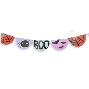 Bright Scalloped Halloween Banner