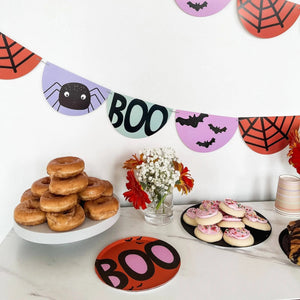 Bright Scalloped Halloween Banner