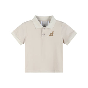 Brown Mule Deer Polo Shirt