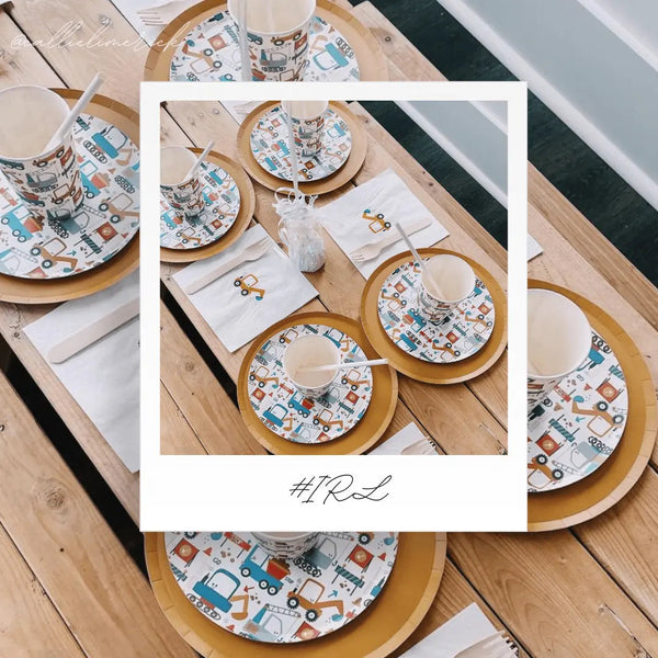 Builder Dessert Plate (8pcs)