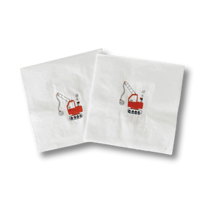 Construction Builder Beverage Napkins (16pcs)