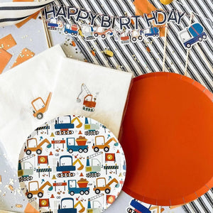 Construction Builder Beverage Napkins (16pcs)