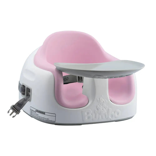 Bumbo 3-in-1 Multi Seat w/Adjustable Height Tray Included Cradle Pink