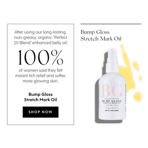Bump Gloss Stretch Mark Oil