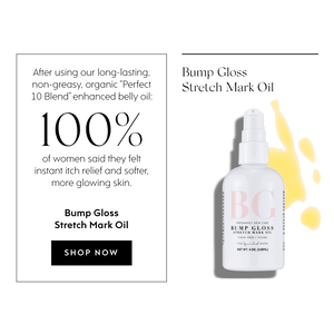 Bump Gloss Stretch Mark Oil