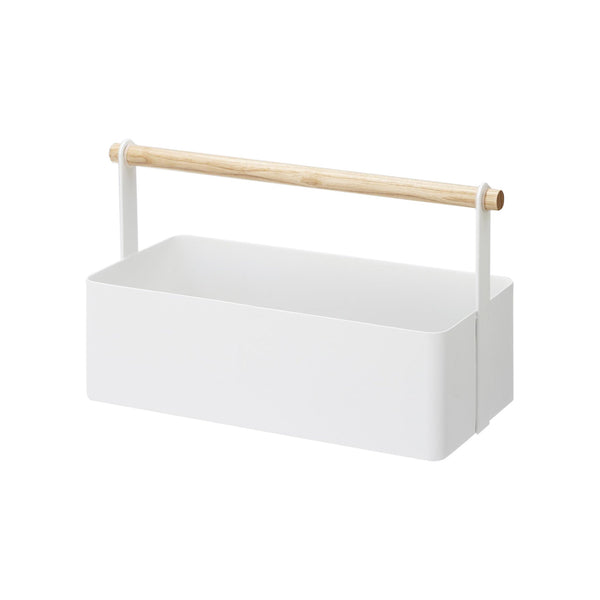 Storage Caddy - Large - Steel + Wood