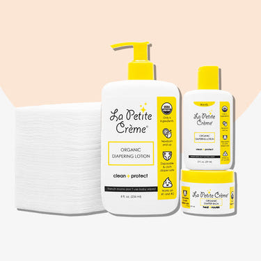 Organic French Diaper Care - Gift Set (Disposable Pads) - MOOGCO Baby
