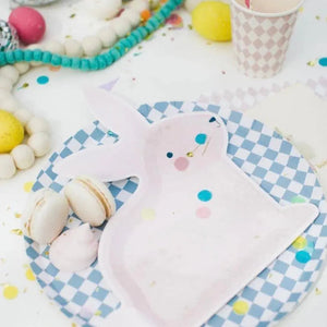 Bunny Dessert Plate (8pcs)