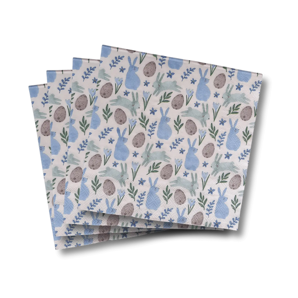 Bunny Large Disposable Paper Napkins (16pcs)