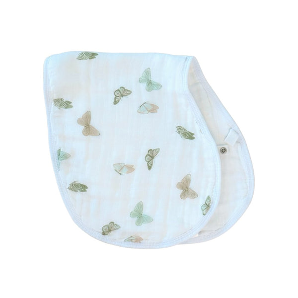 Burp Cloth Bib- Butterflies