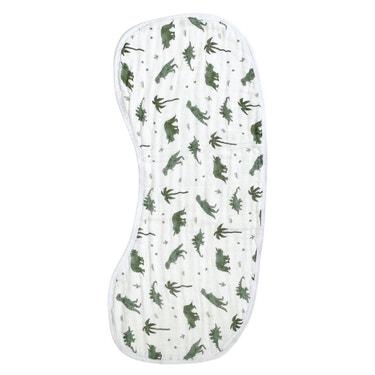 Burp Cloth Bib- Dino-Snores