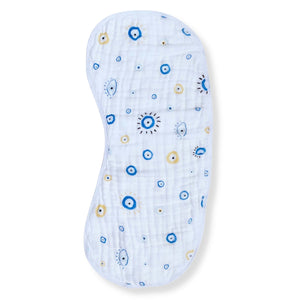 Burp Cloth Bib in Baby Ballers