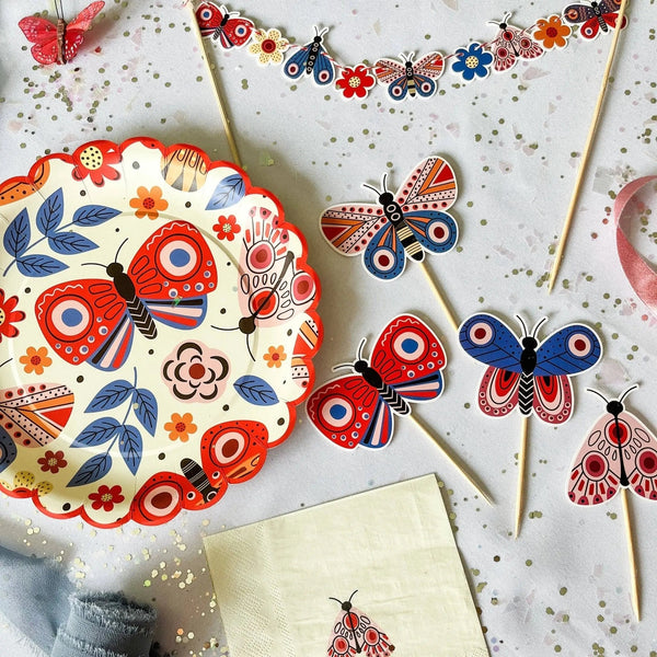 Butterfly Cake Banner